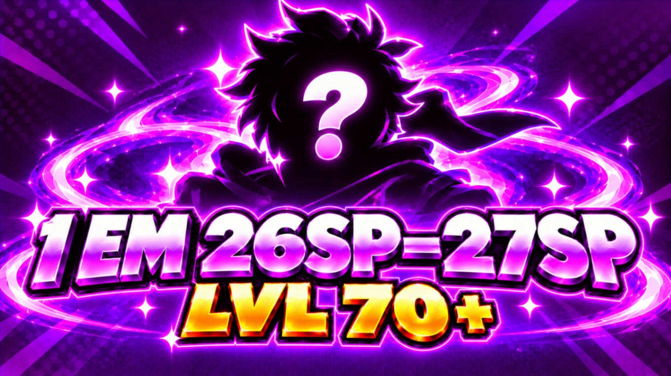 ⚡ 1 EM 26SP–27SP | LVL 70+ 💎🔥