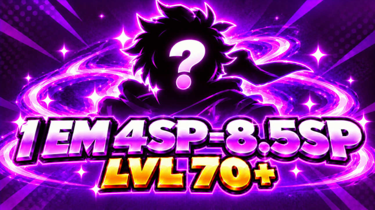 👑 1 EM 4SP–8.5SP | LVL 70