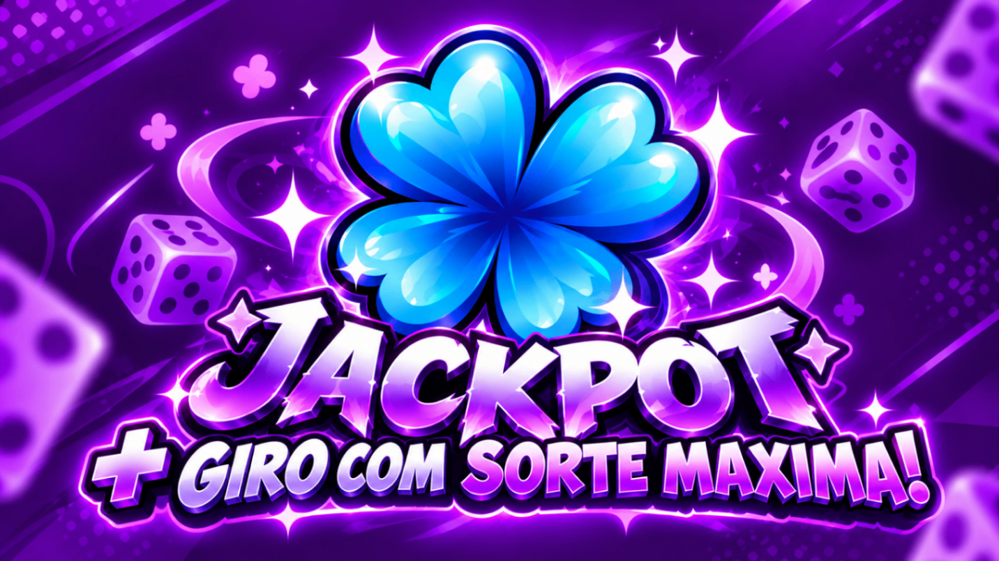 🍀✨ JACKPOT + GIRO COM SORTE MÁXIMA