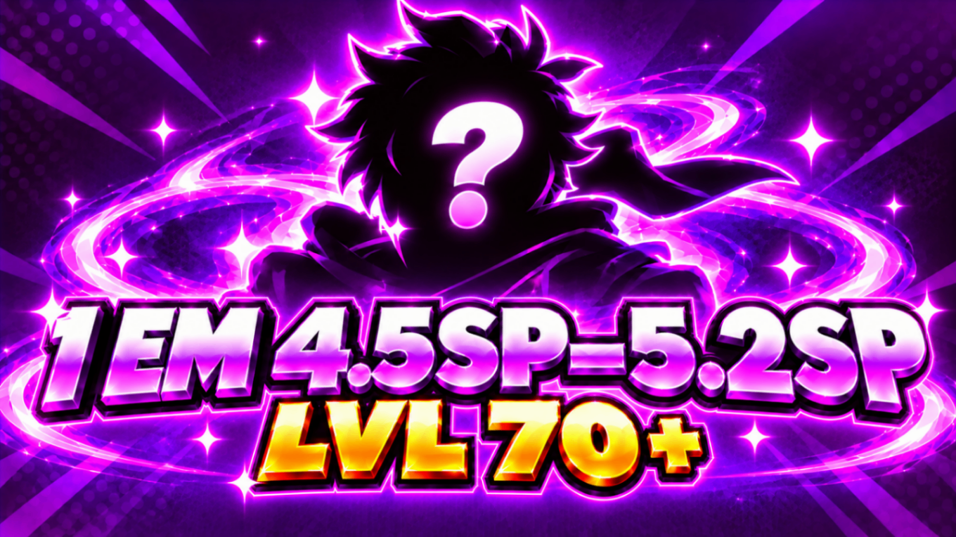🌟 1 EM 4.5SP–5.2SP | LVL 70+ 💜✨