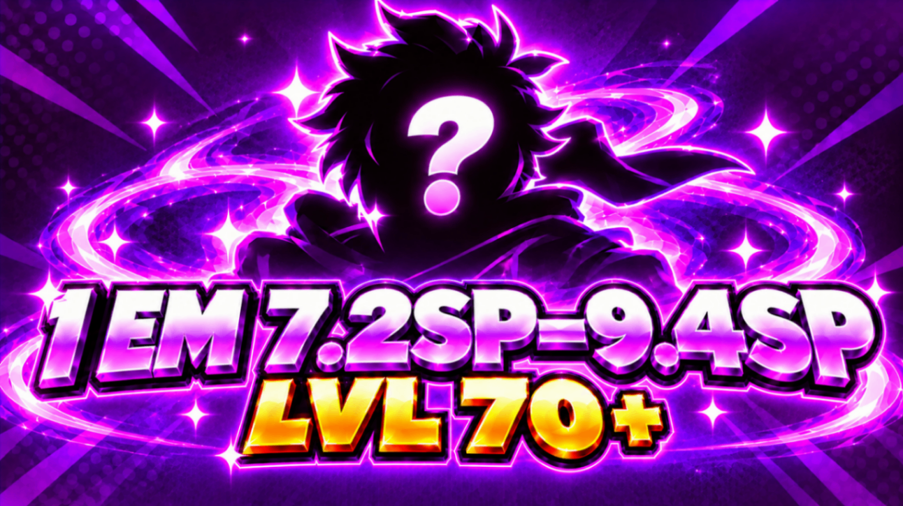 💎 1 EM 7.2SP–9.4SP | LVL 70+ 💜🌟