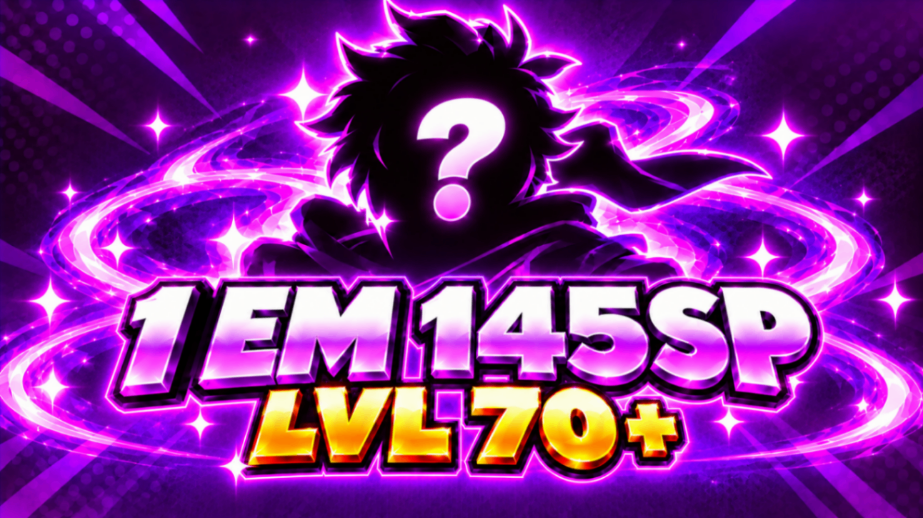 🏆 1 EM 145SP | LVL 70+ 👑🔥