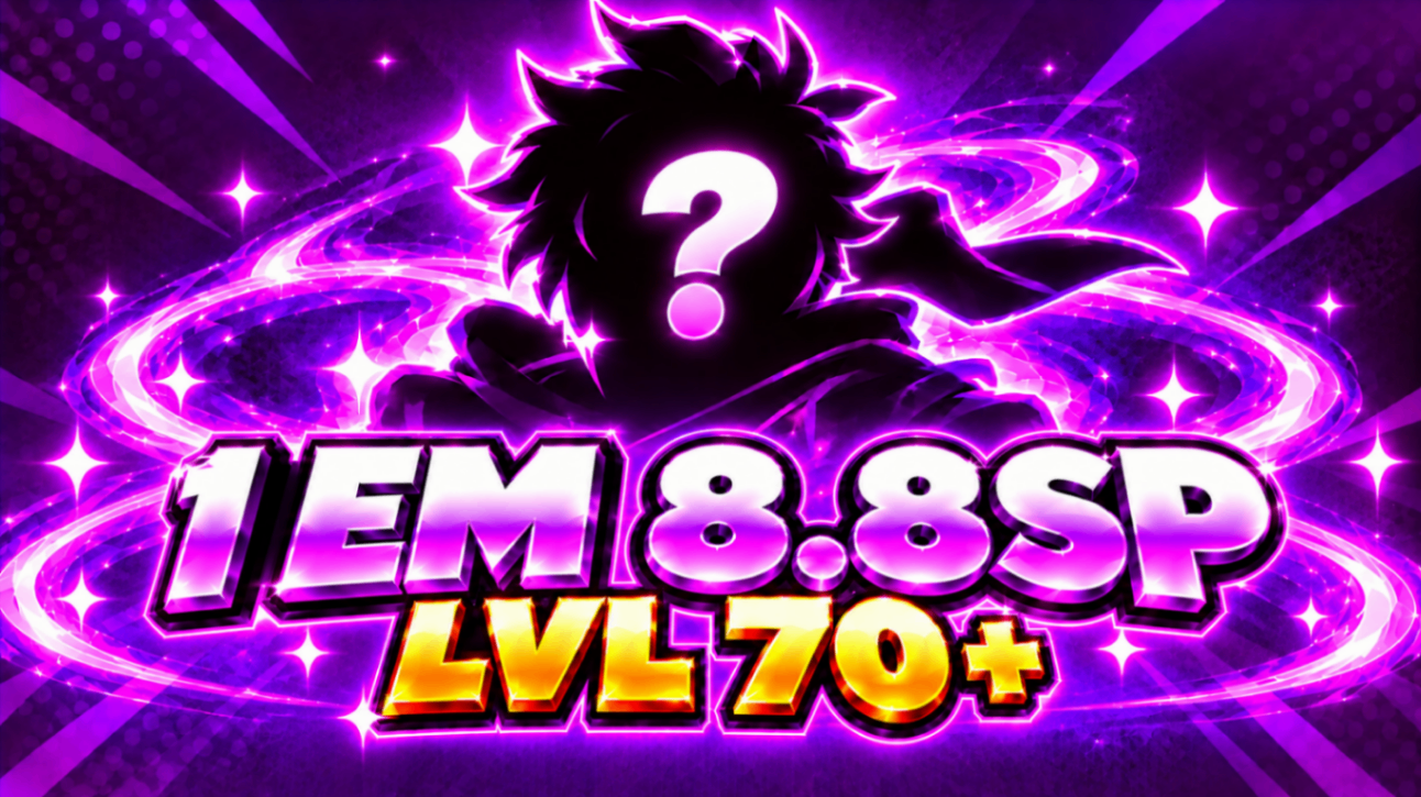 ⚡ 1 EM 8.8SP | LVL 70