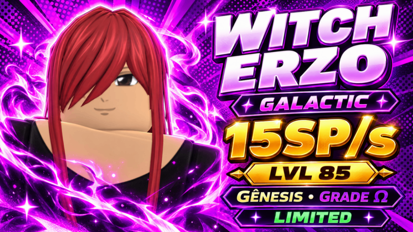 🧙‍♀️ Witch Erzo Galactic • 15SP/s • Gênesis • Grade Ω • Limited